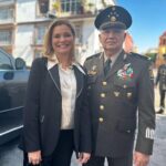 Maru Campos se reúne con secretario de la Defensa