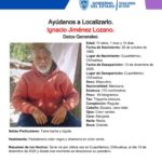 Piden la FZO apoyo para localizar a Ignacio Jiménez Lozano
