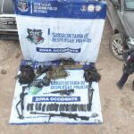 Asegura SSPE armamento de alto poder y vehículos tras enfrentamiento