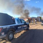 Controlan incendio en bodega de la colonia Tarahumara; pérdidas superan los 100 mil pesos