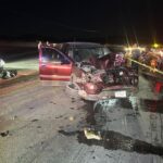 Choque deja un menor lesionado en el campo menonita 13