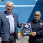 Con emotiva ceremonia, despiden a la Policía Marcela Gutiérrez Rivera tras 20 años de servicio