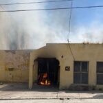 Incendio y explosión moviliza a cuerpos de emergencia en Anáhuac