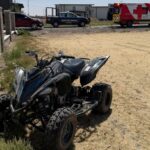 Menor resulta lesionado tras accidente en motocicleta en campo menonita