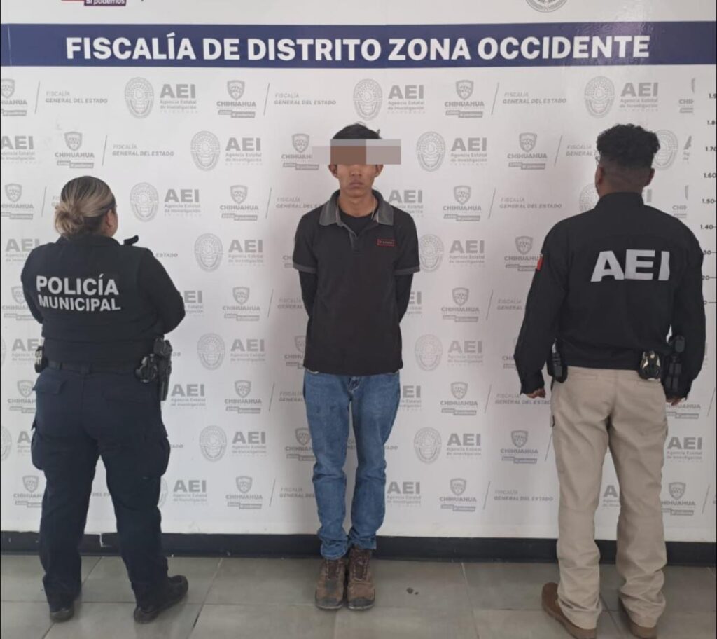 Detienen a sujeto con orden de aprehensión por robo agravado