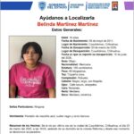 Solicitan apoyo para localizar a adolescente desaparecida