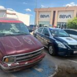 Recupera Policía Vial camioneta con reporte de robo vigente