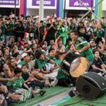 Disfrutan chihuahuenses del segundo partido de la Selección Mexicana en la Fiesta Mundialista en Plaza del Ángel