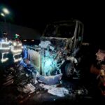 Arde tractocamión en el bulevar Jorge Castillos; hay cuantiosos daños