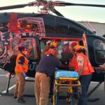 Coordina SSPE traslado aéreo de menor lesionada tras caer de un barranco en Chínipas