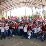 Cierra Cruz Pérez Cuéllar asambleas informativas de Morena en Cuauhtémoc