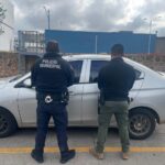 Localiza Policía Municipal un vehículo con reporte de robo durante recorrido preventivo