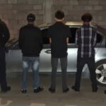 Aseguran auto BMW con reporte de robo en Estados Unidos; viajaban tres menores