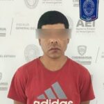 Detiene AEI a sujeto por delitos contra la salud en el Barrio Santa María