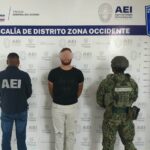 Traía una motocicleta robada y droga; fue defendido por la AEI y Sedena