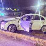 Dos lesionados tras volcadura en el boulevard Fernando Baeza