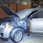 Hombre resultó lesionado tras accidente con un calentón de gas